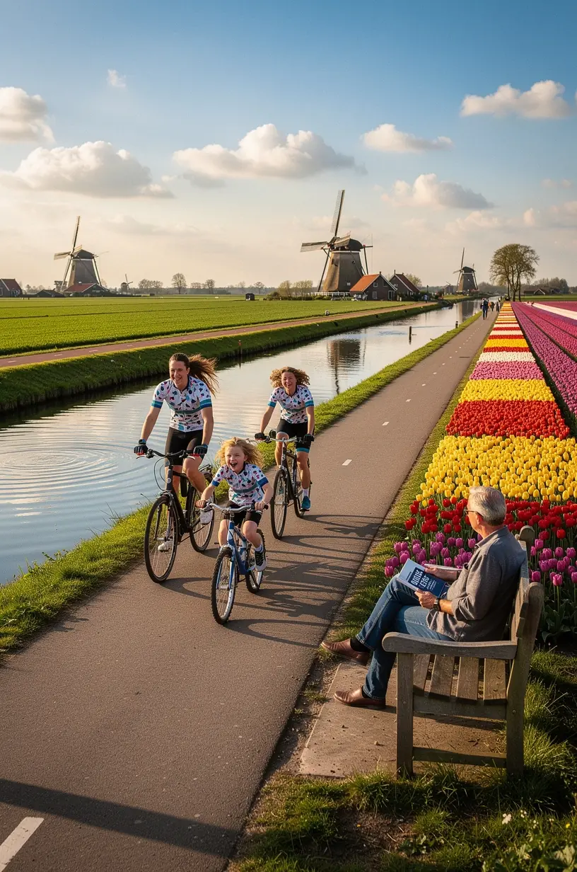 Een duidelijk bewegwijzerde fietsknooppuntenkaart met routes tussen Nederlandse steden.